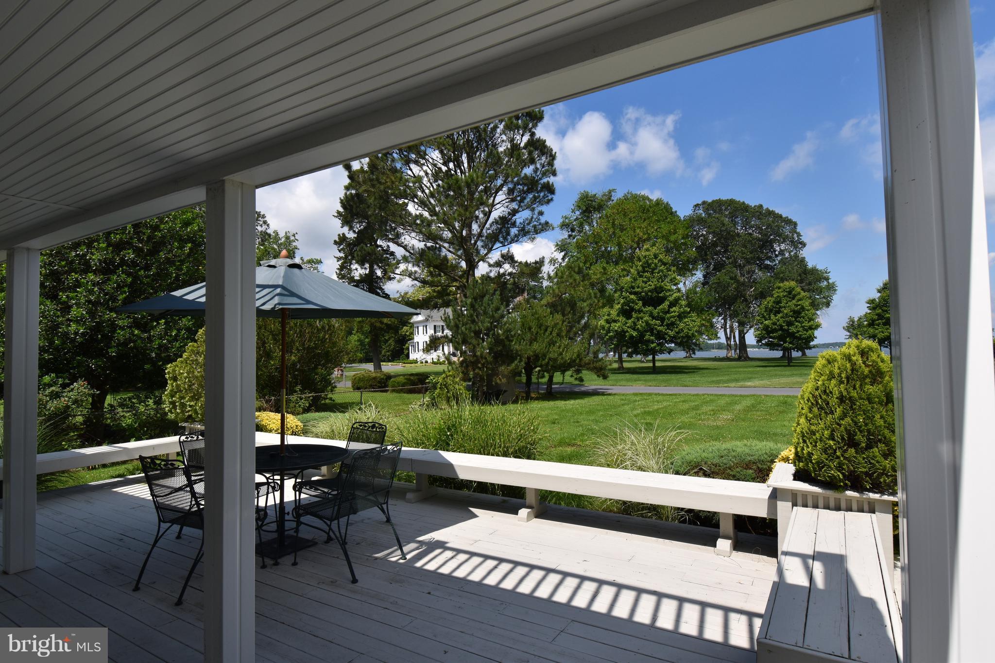 7 Hatsawap Road Cambridge, MD 21613 - Photo 4 of 36 Deck from living/dining room