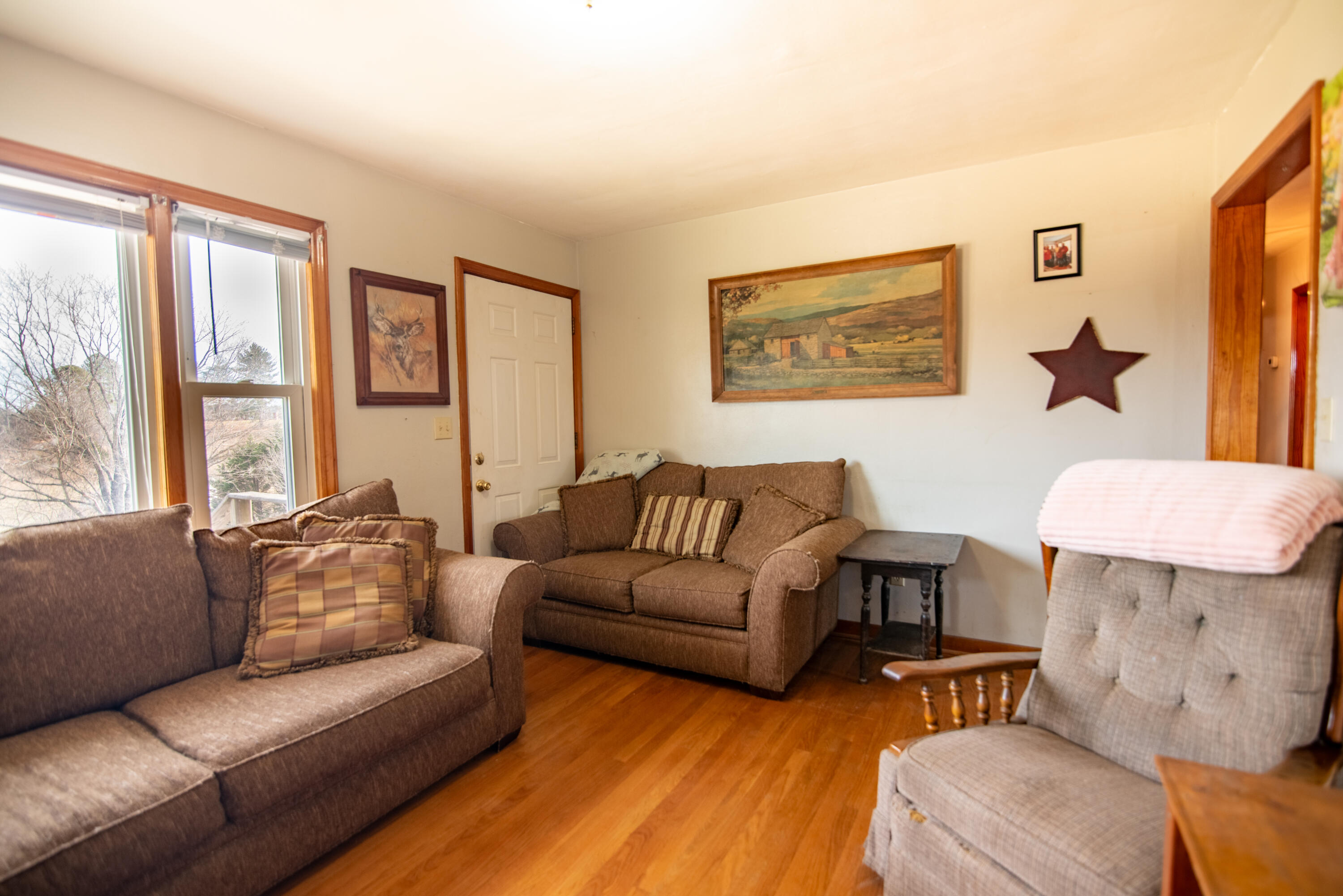 1065 Mountain Valley Road Vinton, VA 24179 - Photo 6 of 20 a living room with furniture and a large window