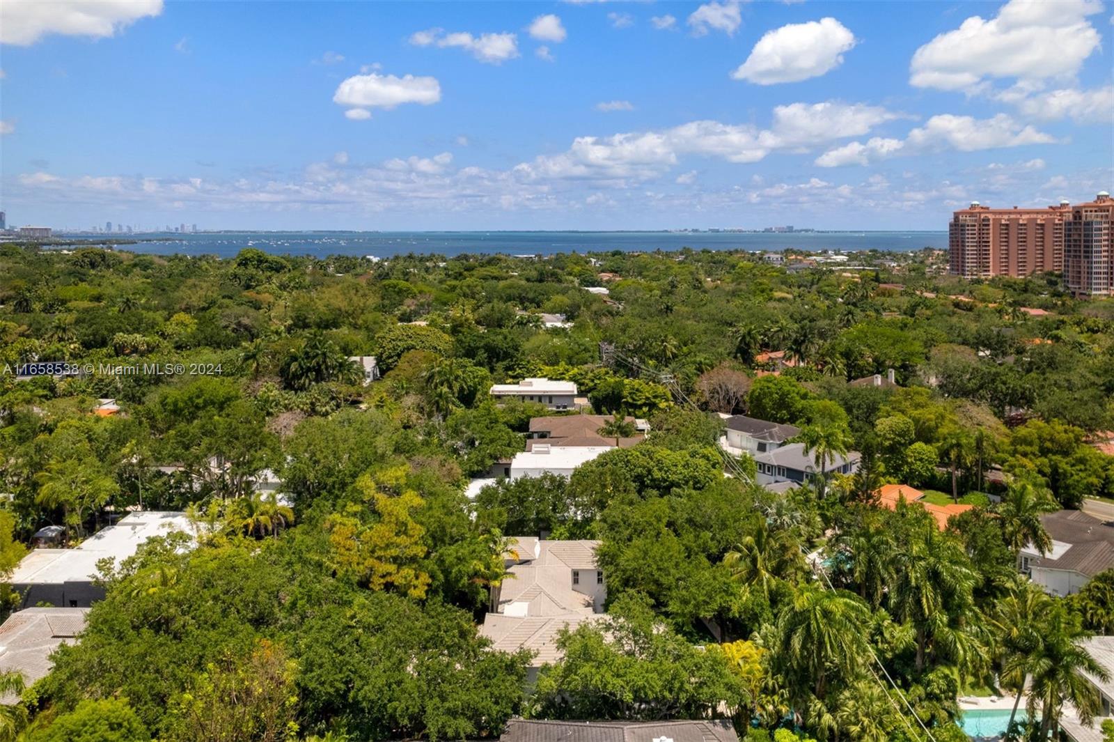 4050 Battersea Road Coconut Grove, FL 33133 - Photo 40 of 40 a view of a big yard with lots of bushes