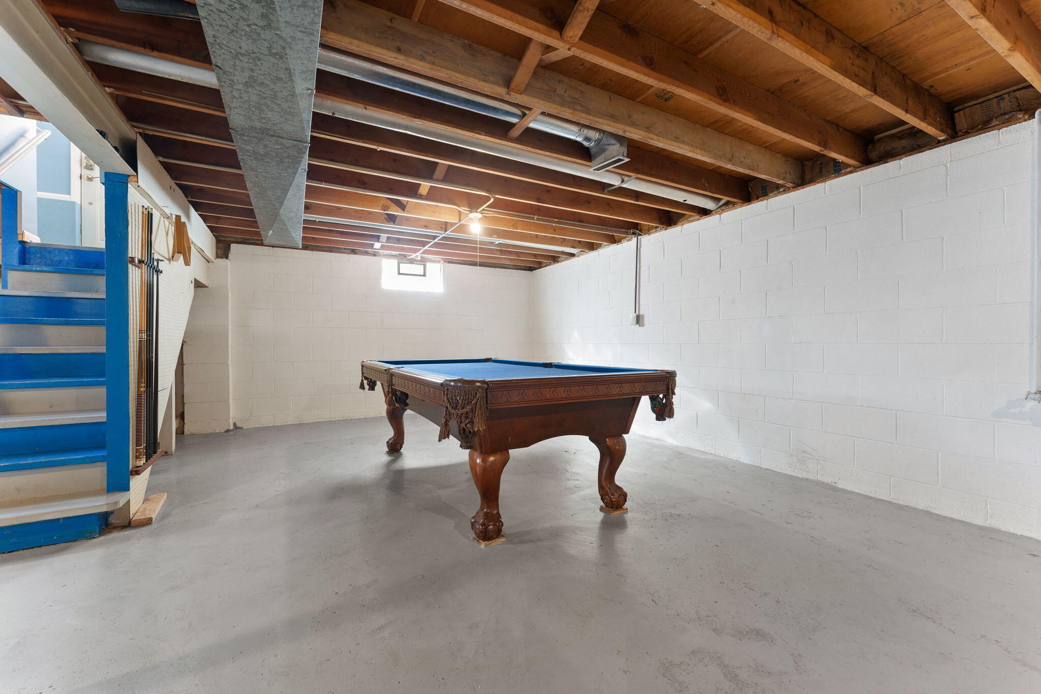 947 North Wood Street Griffith, IN 46319 - Photo 20 of 25 a view of an empty room with wooden walls