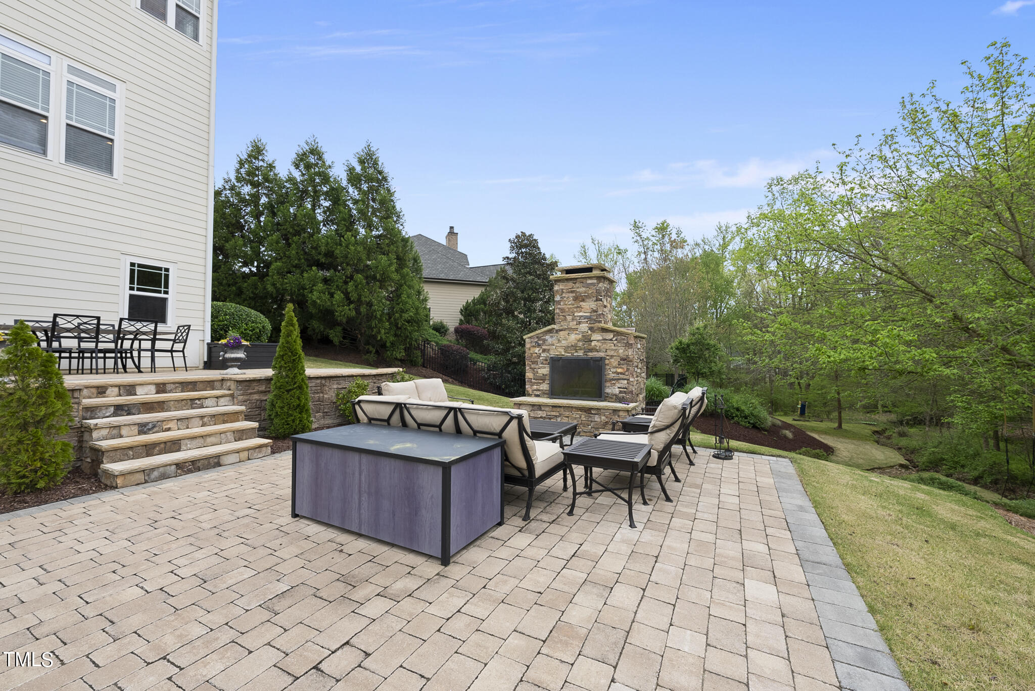 5320 Pomfret Point Raleigh, NC 27612 - Photo 38 of 52 a view of a terrace with furniture