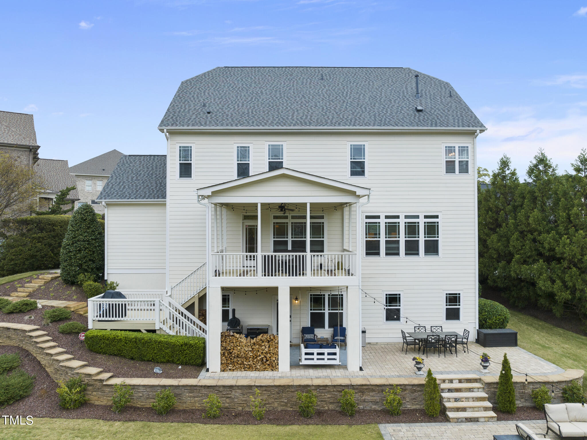 5320 Pomfret Point Raleigh, NC 27612 - Photo 40 of 52 a front view of a house with garden