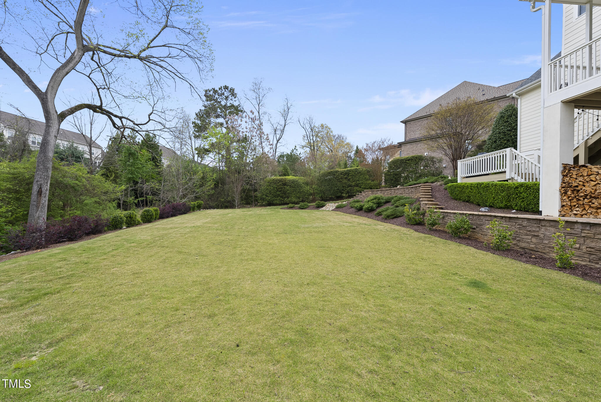 5320 Pomfret Point Raleigh, NC 27612 - Photo 42 of 52 a view of a big yard with potted plants