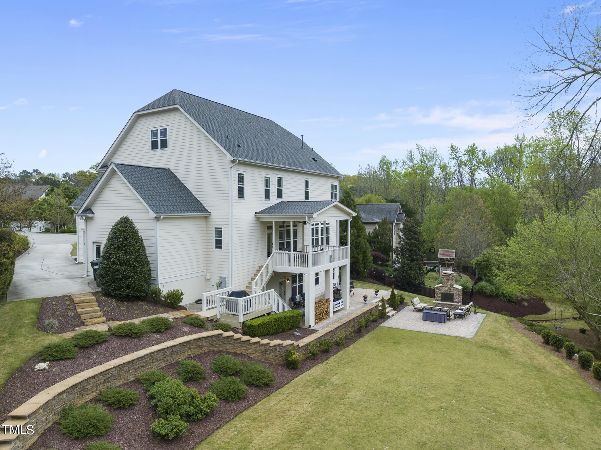 5320 Pomfret Point Raleigh, NC 27612 - Photo 45 of 52 a front view of a house with garden