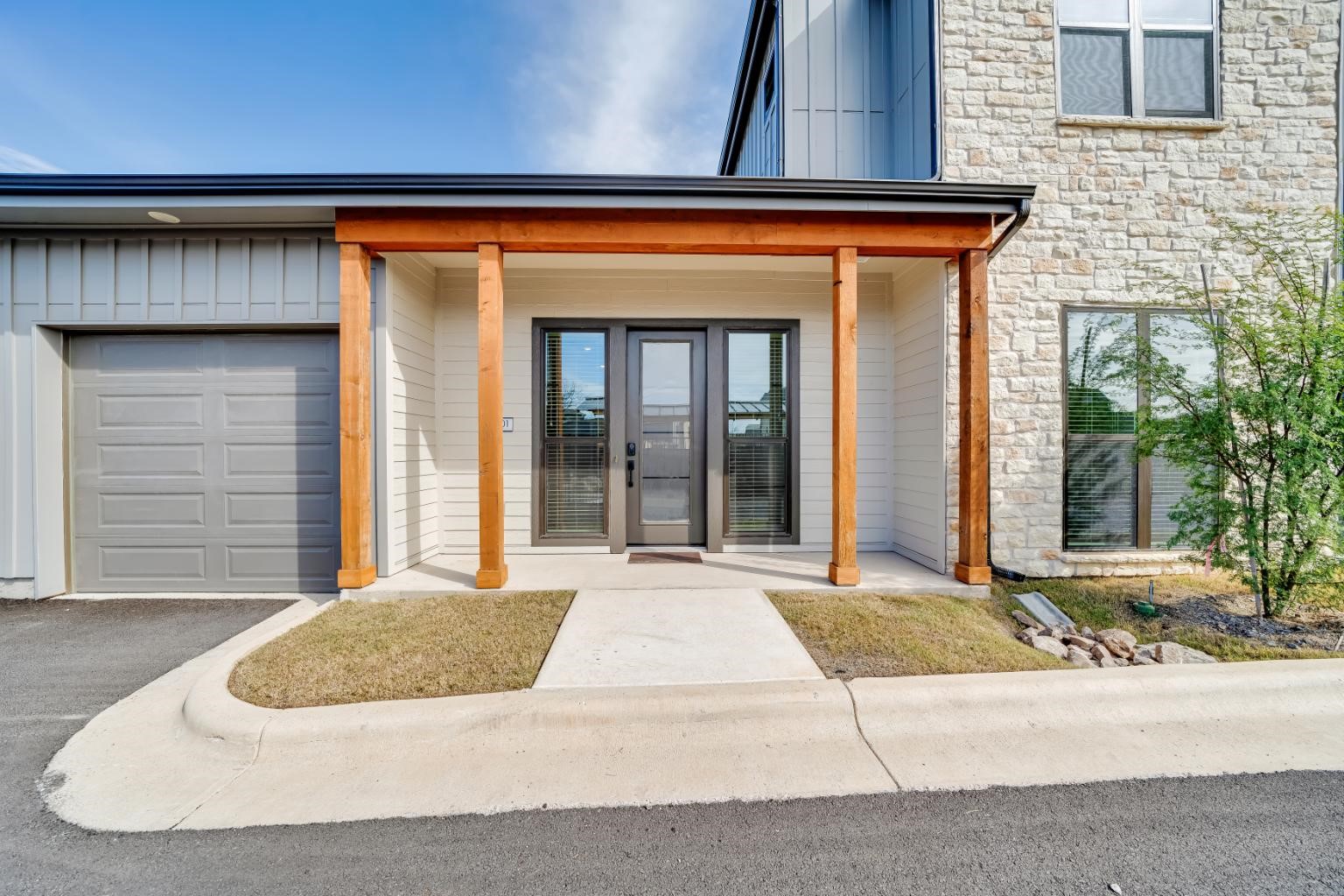 front view of a house