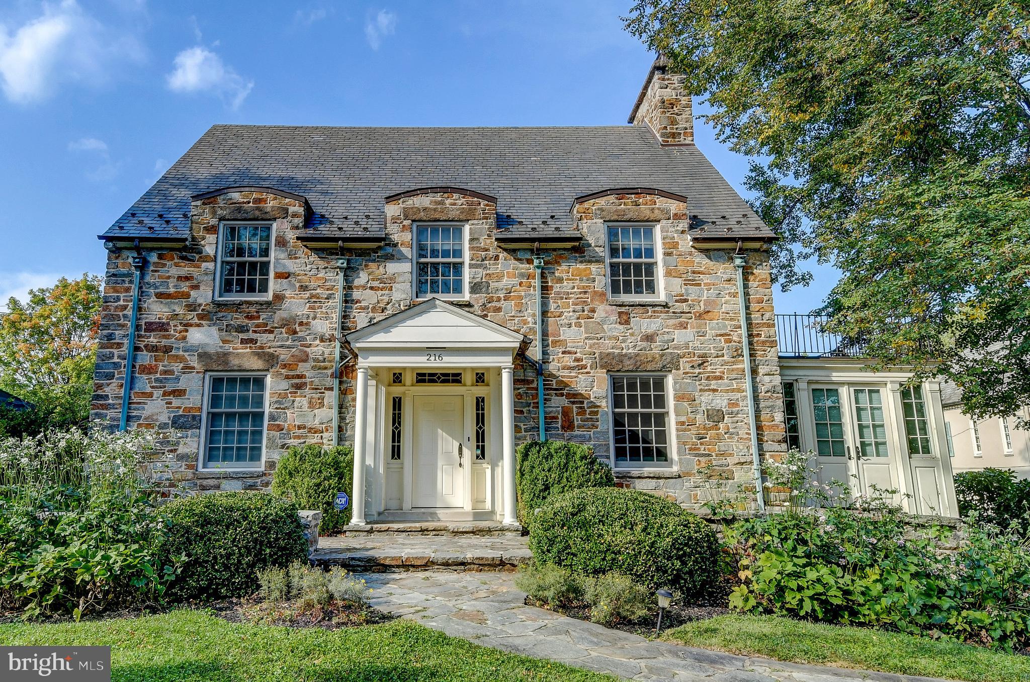 Gorgeous stone exterior