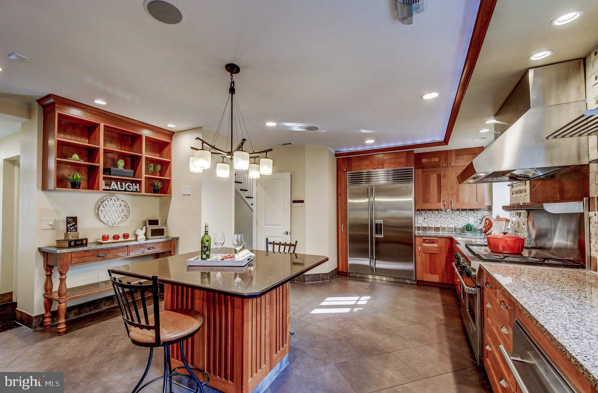 216 St Dunstans Road Baltimore, MD 21212 - Photo 19 of 47 Sub zero refrigerator & stainless appliances