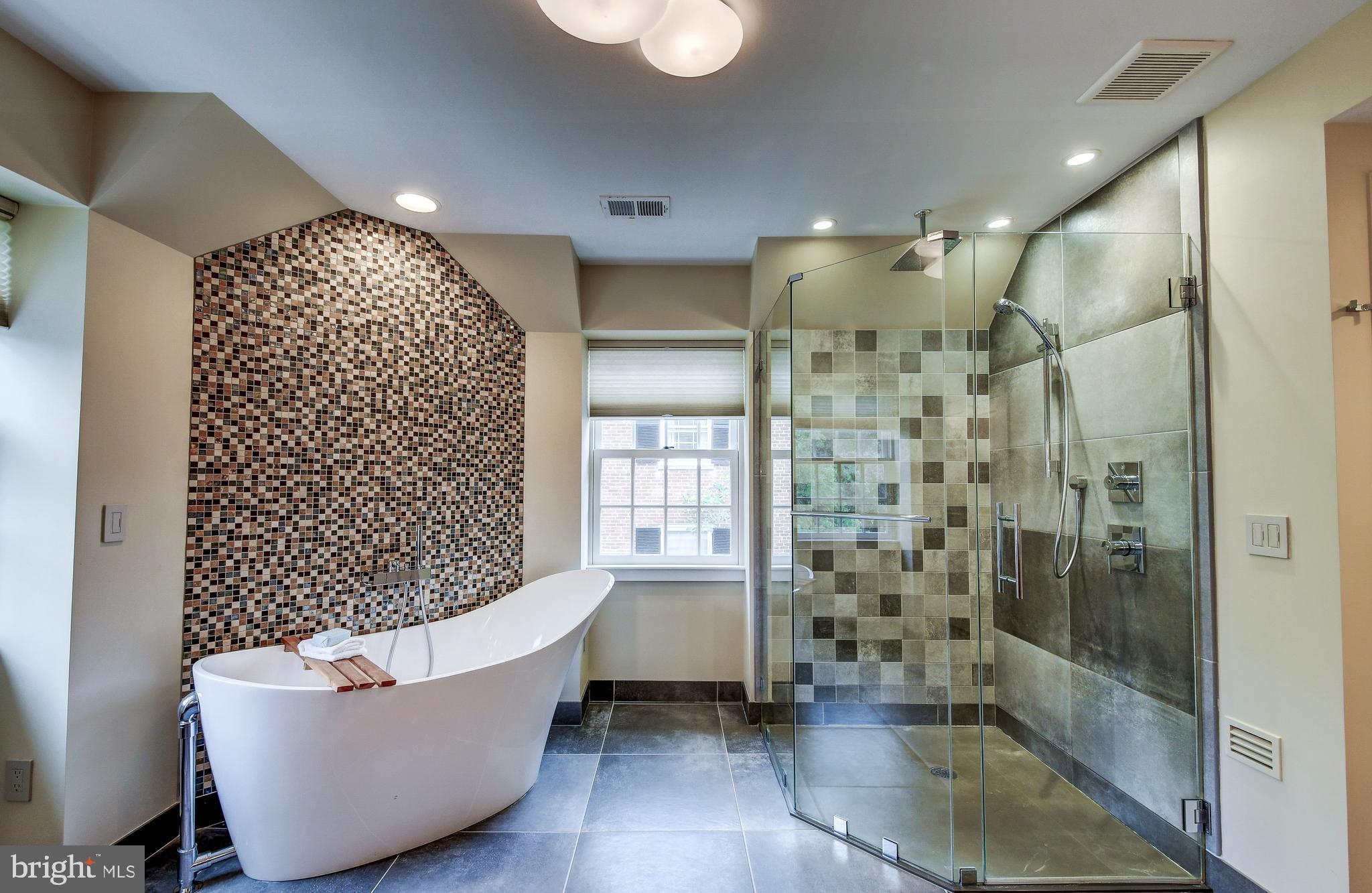 216 St Dunstans Road Baltimore, MD 21212 - Photo 31 of 47 Huge shower with rain shower head