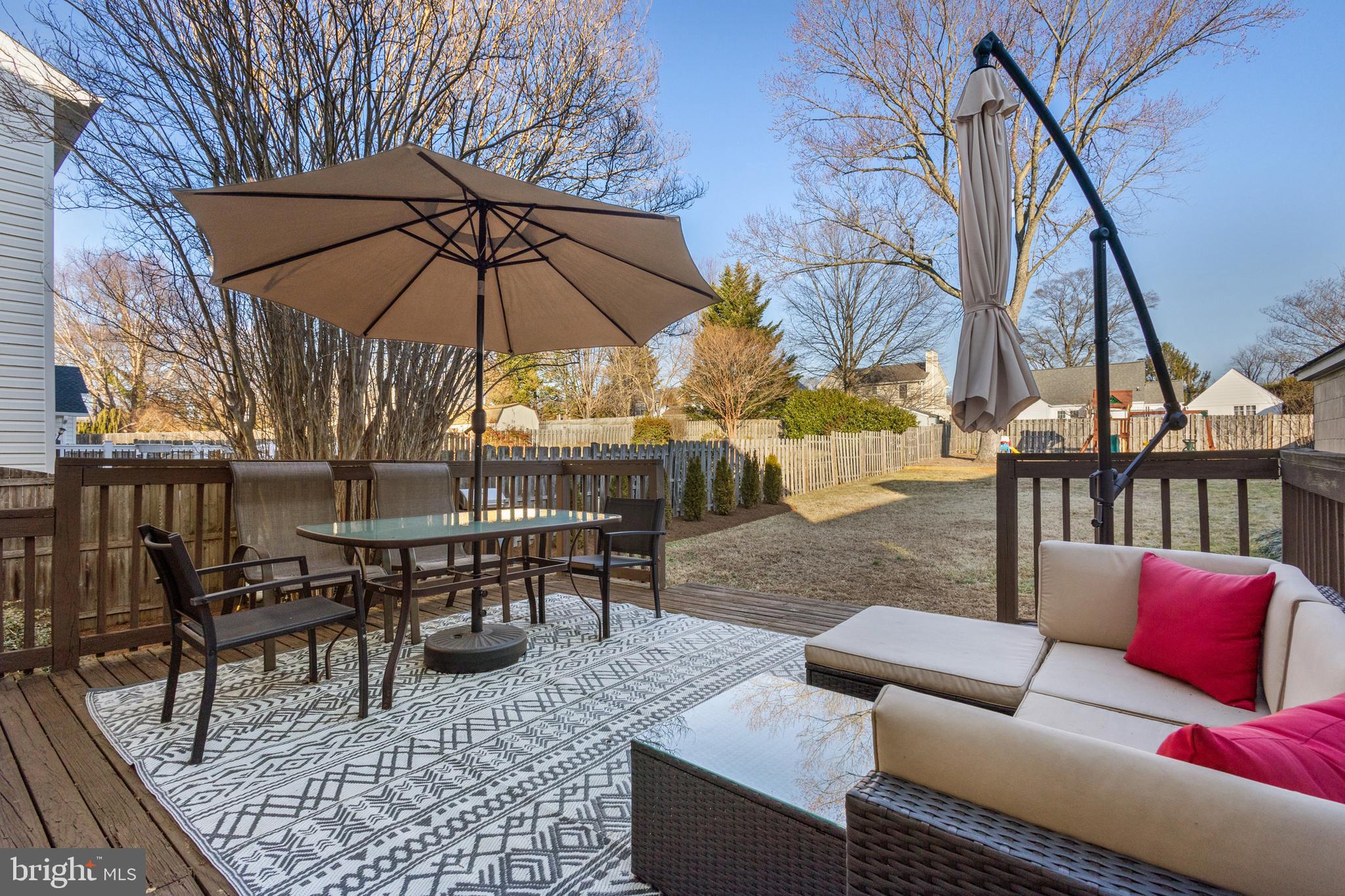 304 Locust Avenue Annapolis, MD 21401 - Photo 32 of 58 a outdoor space with patio the couches and a potted plant