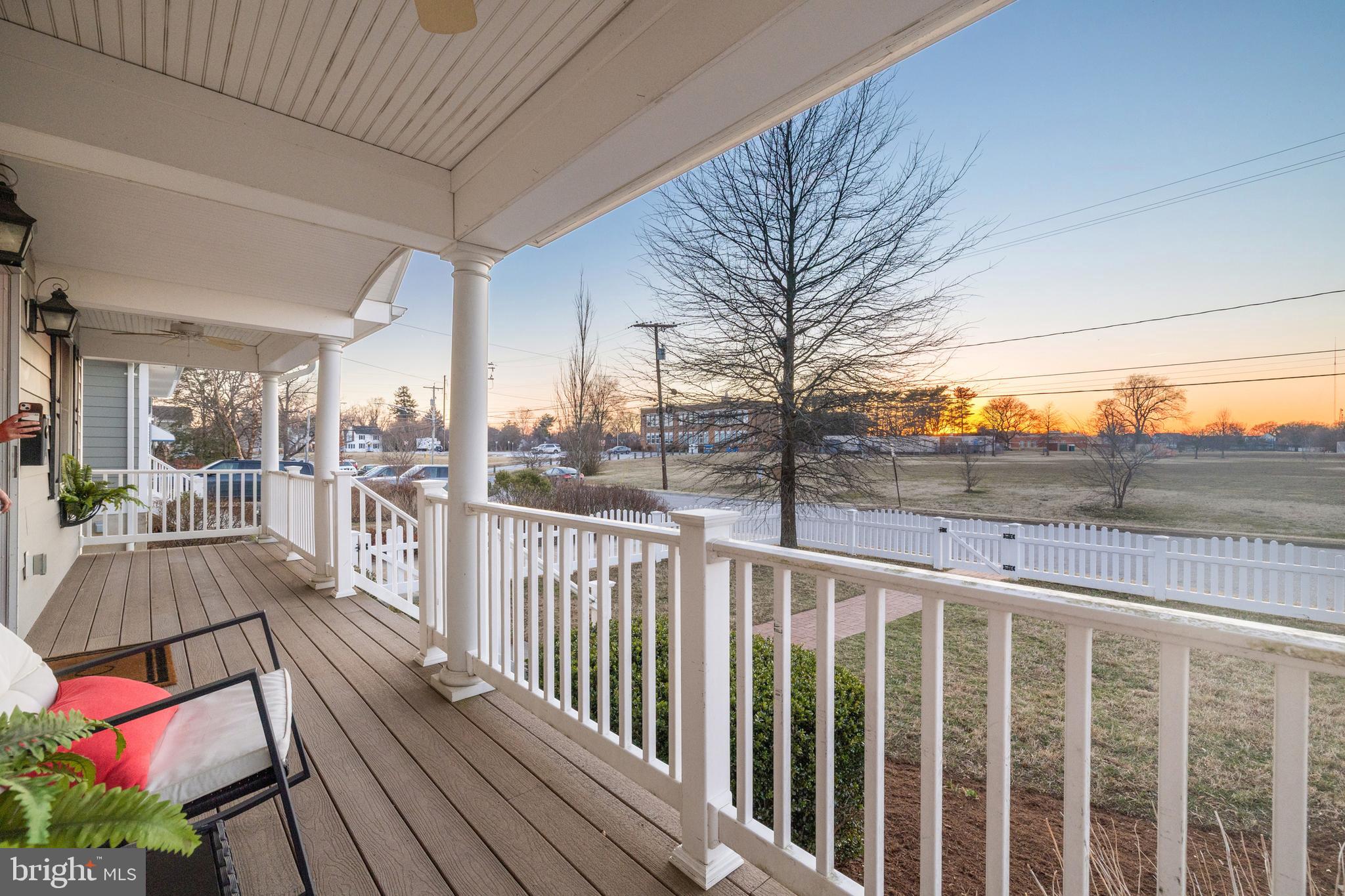 304 Locust Avenue Annapolis, MD 21401 - Photo 46 of 58 a view of a balcony with wooden floor