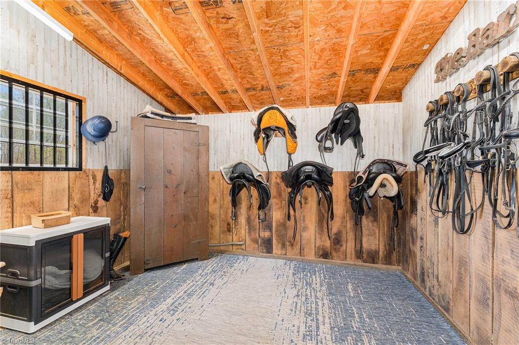 6010 Bush Road Browns Summit, NC 27214 - Photo 39 of 50 Barn Tack Room