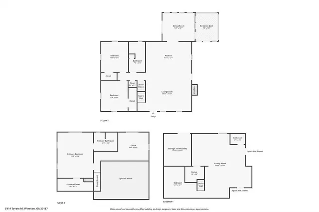 $699,500 | 5419 Tyree Road, Winston, GA 30187