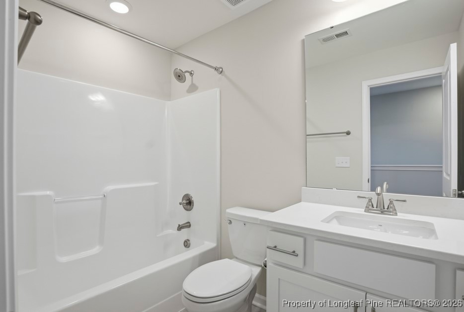 106 Knotts Berry Road Bunnlevel, NC 28323 - Photo 41 of 50 a bathroom with a sink toilet and shower