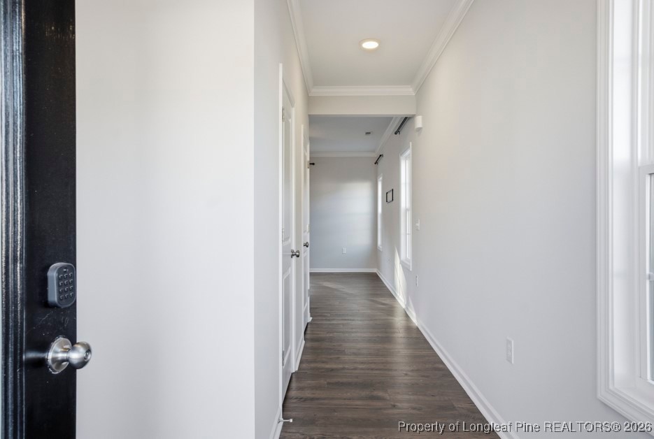 106 Knotts Berry Road Bunnlevel, NC 28323 - Photo 5 of 50 a view of a hallway with wooden floor