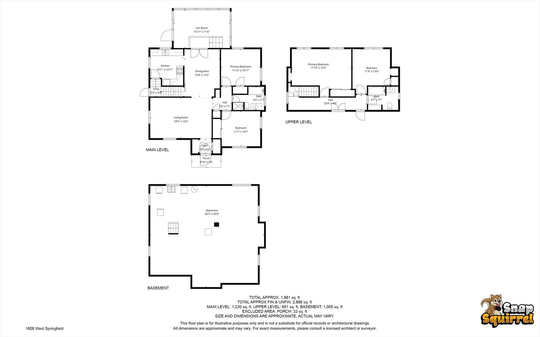 1608 West Springfield Avenue Champaign, IL 61821 - Photo 36 of 36 a picture of floor plan