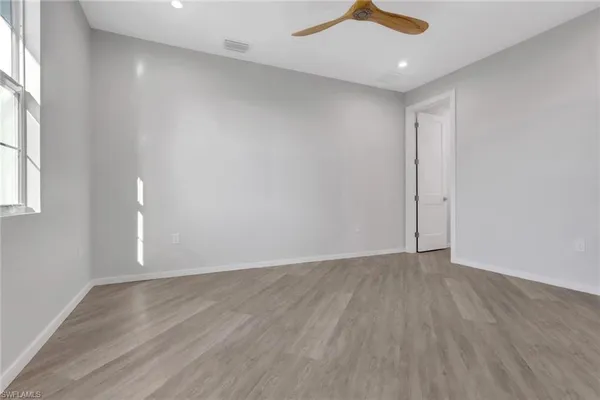wooden floor in an empty room