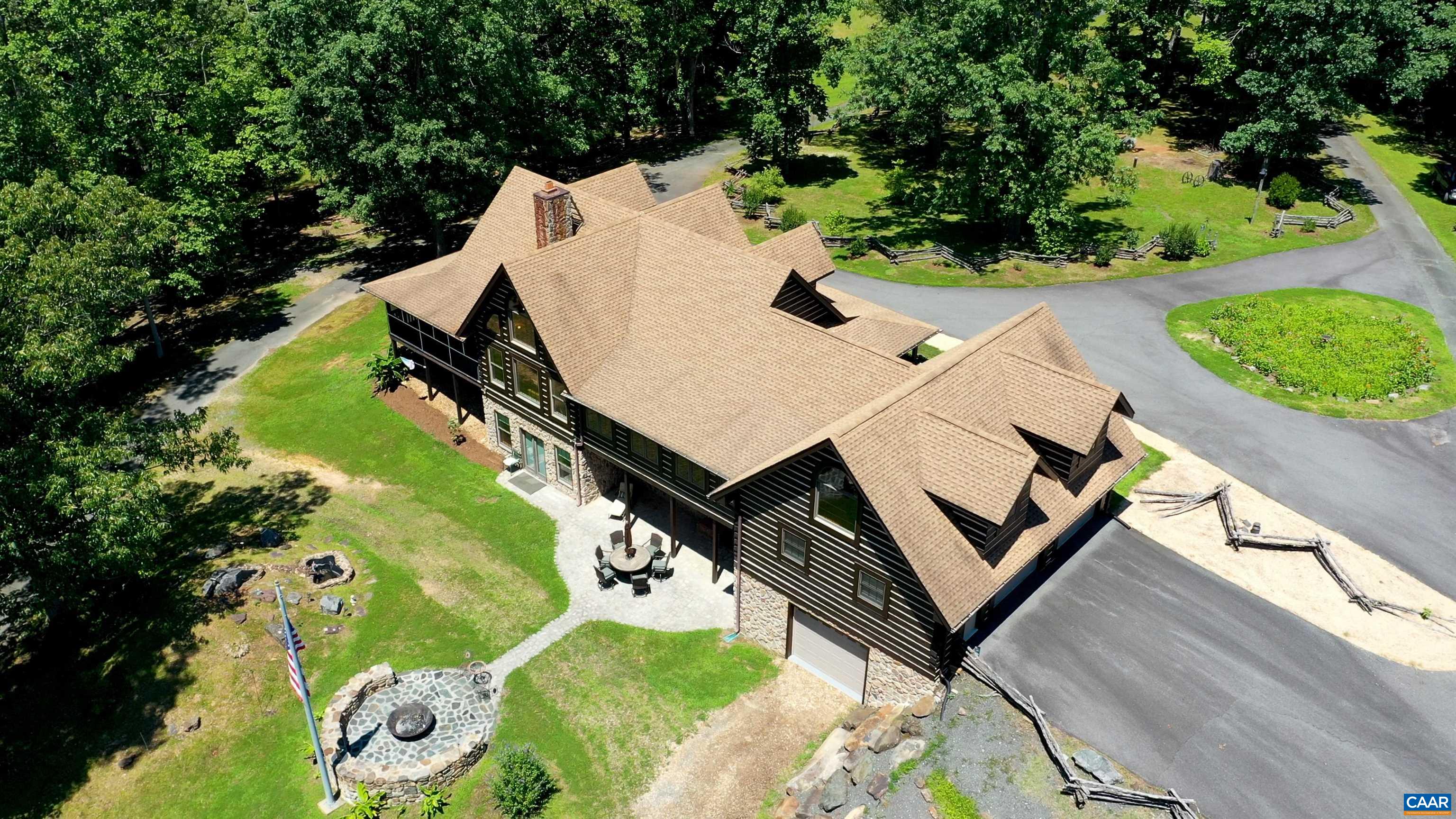 6721 Foster Ridge Charlottesville, VA 22903 - Photo 43 of 45 an aerial view of a swimming pool