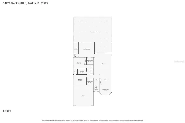 $399,500 | 14229 Stockwell Lane, Ruskin, FL 33573