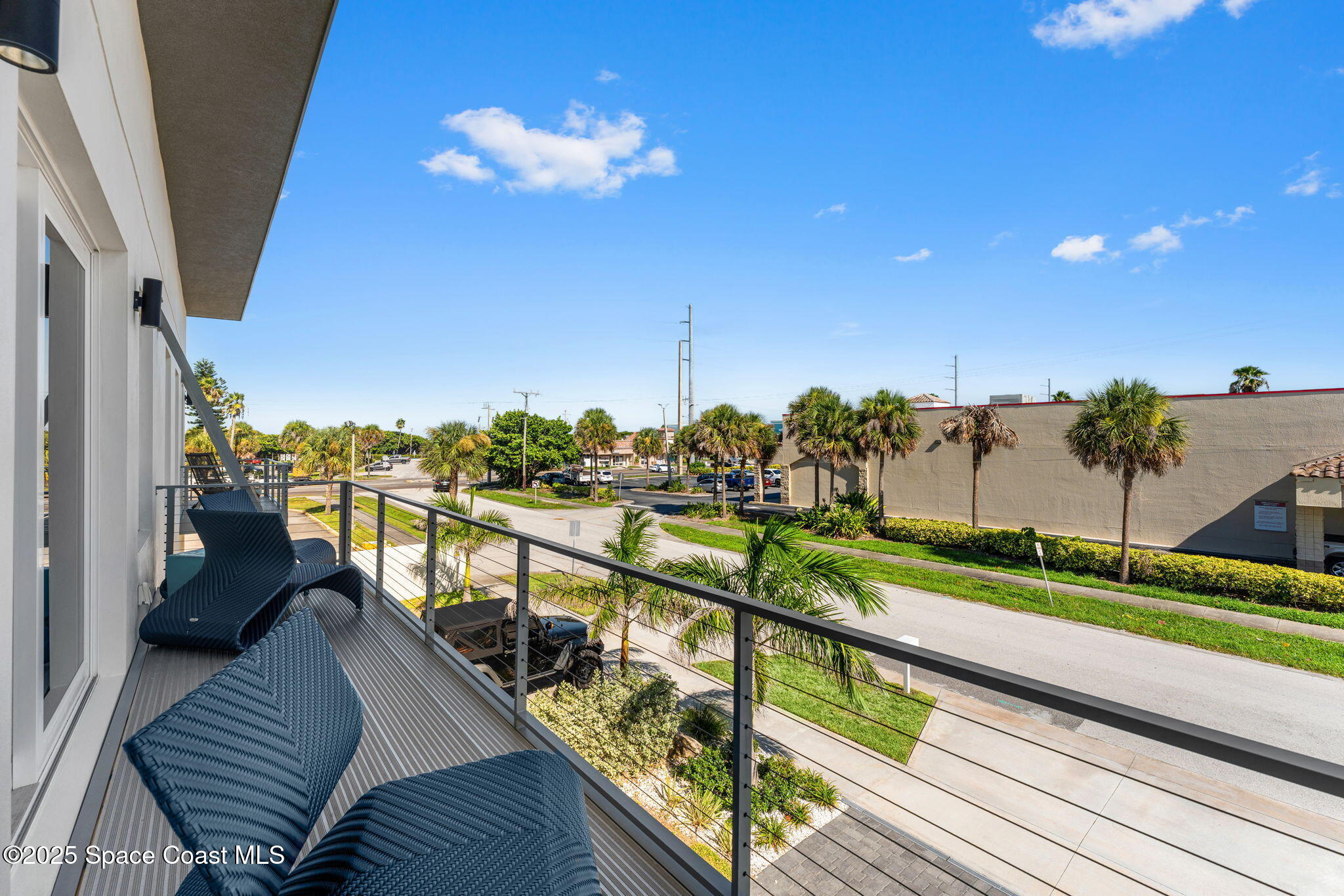 106 4th Avenue Indialantic, FL 32903 - Photo 25 of 37 a view of a balcony with lake view and ocean view