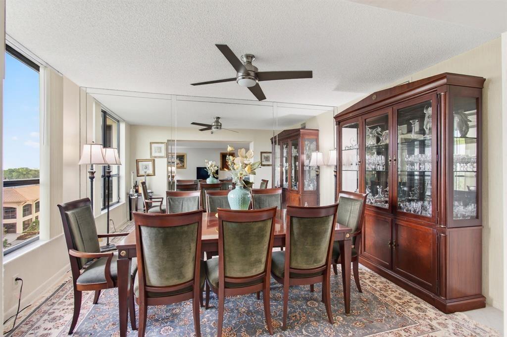 7145 Promenade Drive, Unit 602 Boca Raton, FL 33433 - Photo 21 of 90 a dining room with furniture and window