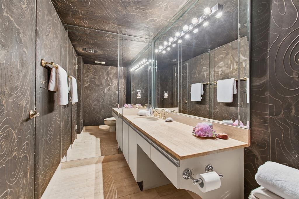 7145 Promenade Drive, Unit 602 Boca Raton, FL 33433 - Photo 38 of 90 a bathroom with a sink vanity granite and toilet