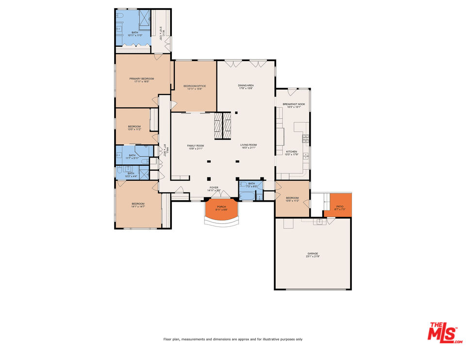 16012 Meadowcrest Road Sherman Oaks, CA 91403 - Photo 35 of 52 a picture of floor plan