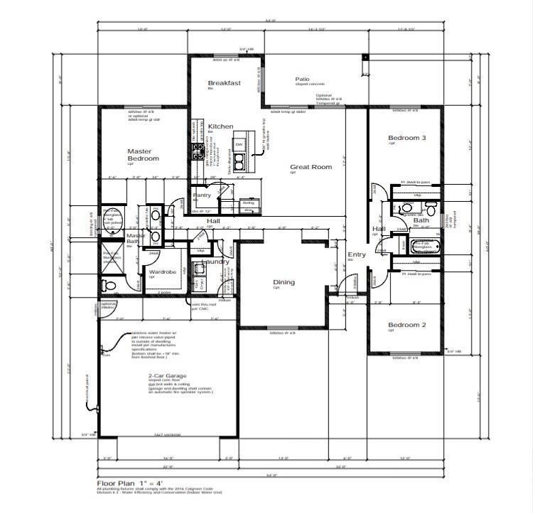 Floor Plan 1894 with Dining