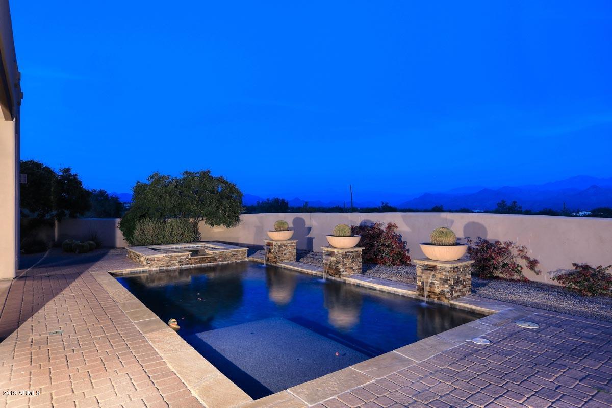 17040 Baker Road Rio Verde, AZ 85263 - Photo 58 of 63 Night-Pool-Spa