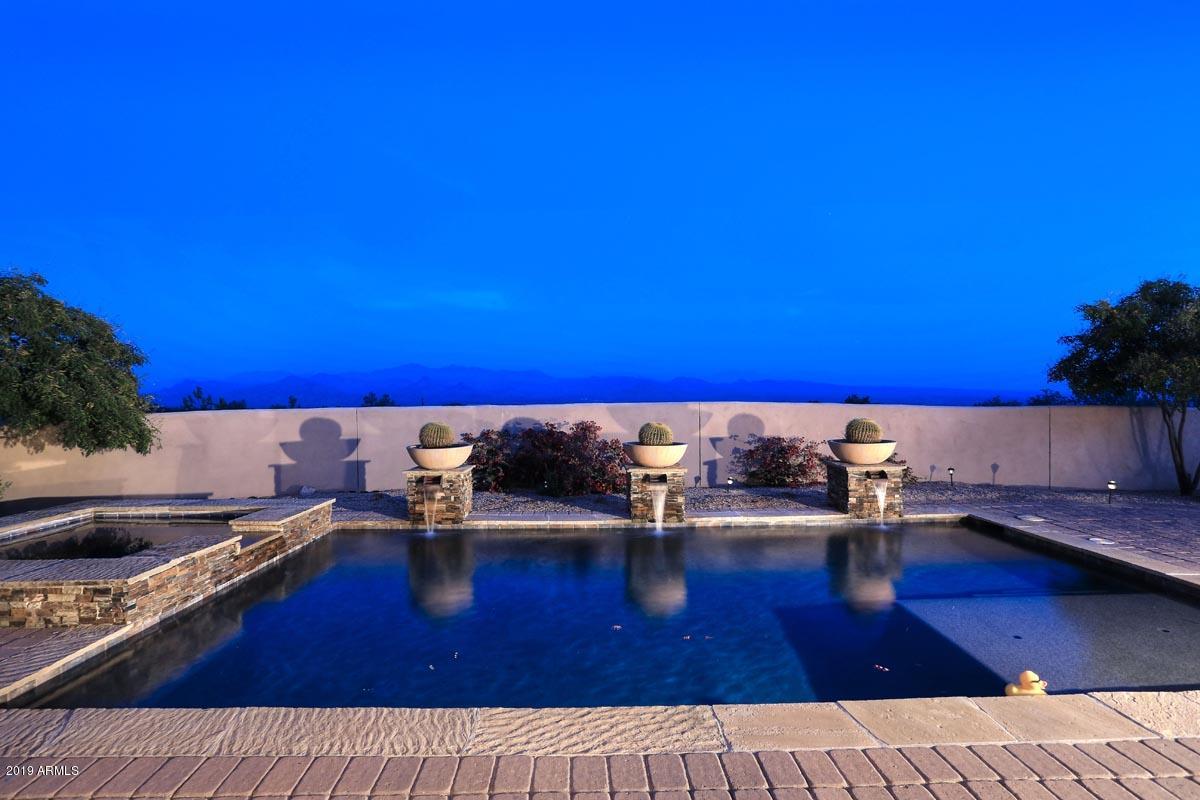 17040 Baker Road Rio Verde, AZ 85263 - Photo 60 of 63 Night-Pool-Spa2