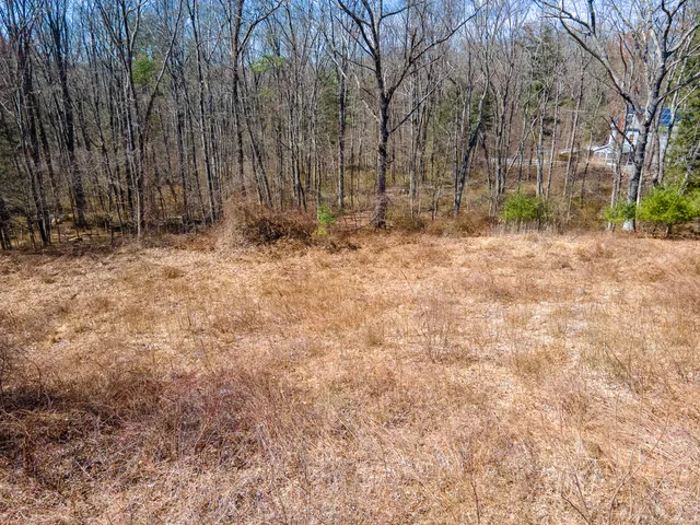 a backyard of a house
