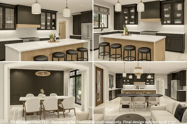 a view of a kitchen with granite countertop a sink and white cabinets
