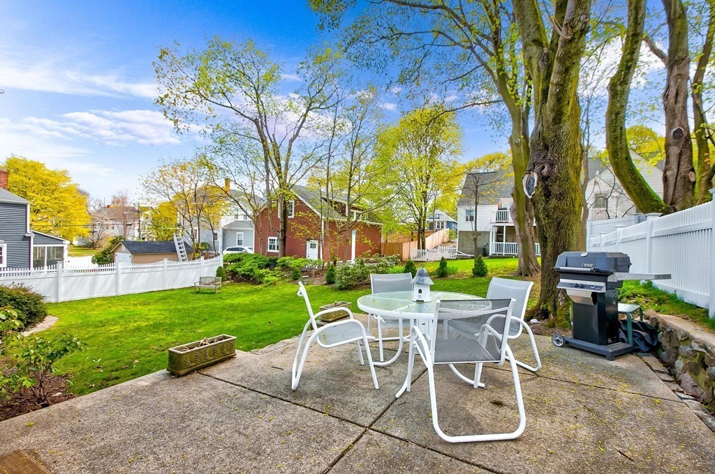 4 Pine Hill Circle Wakefield, MA 01880 - Photo 35 of 41 a view of a patio with a yard
