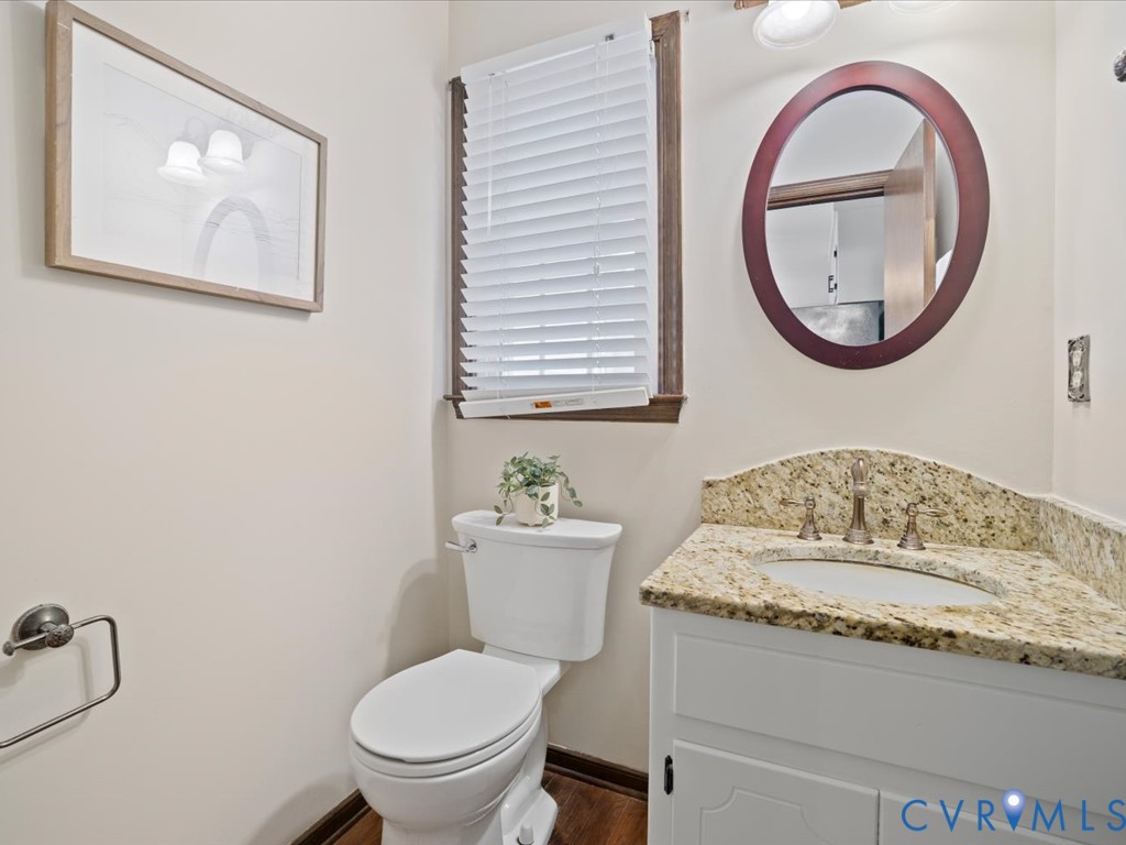 1145 Timber Trace Road Powhatan, VA 23139 - Photo 12 of 32 a bathroom with a toilet and a sink