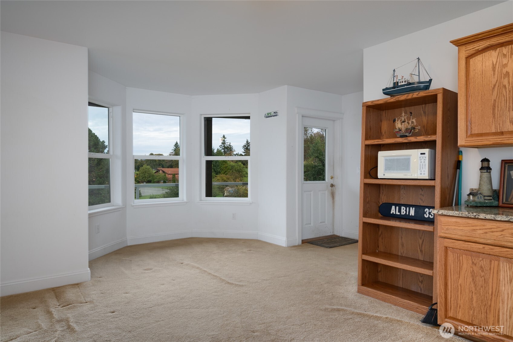 4111 R Avenue Anacortes, WA 98221 - Photo 27 of 37 a view of an empty room with a window