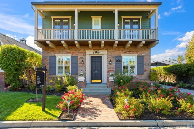 front view of a house