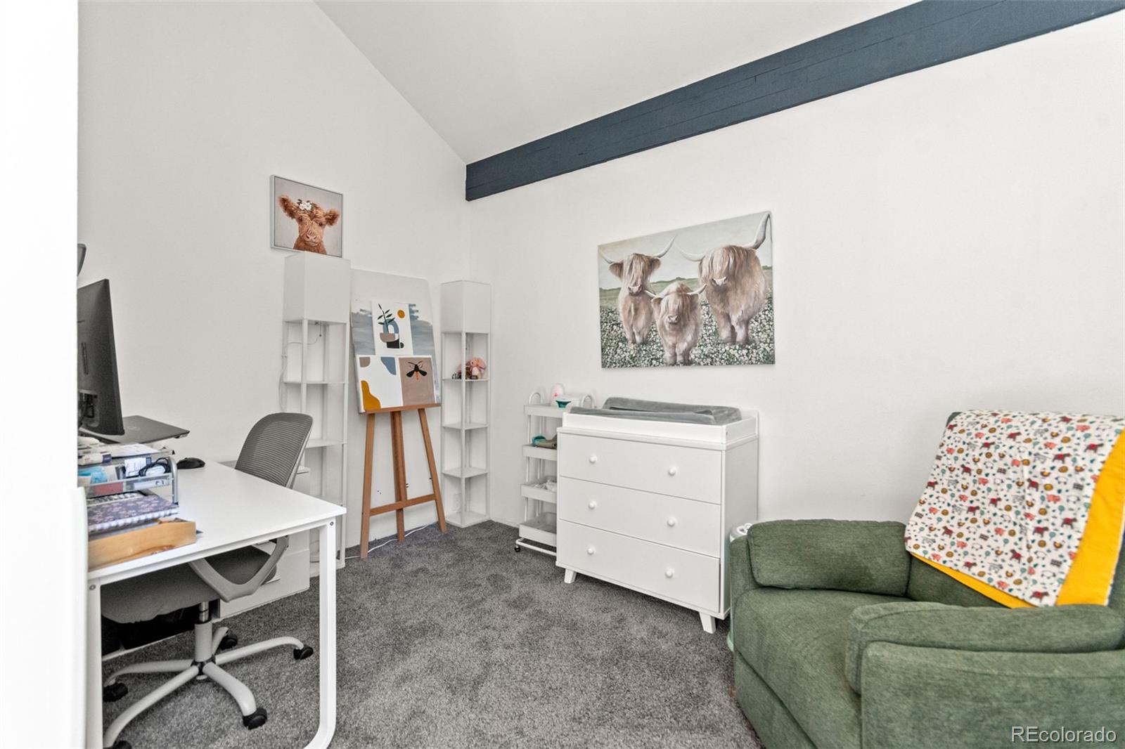 4316 Smith Hill Road Black Hawk, CO 80422 - Photo 30 of 48 a living room with furniture and gym equipment