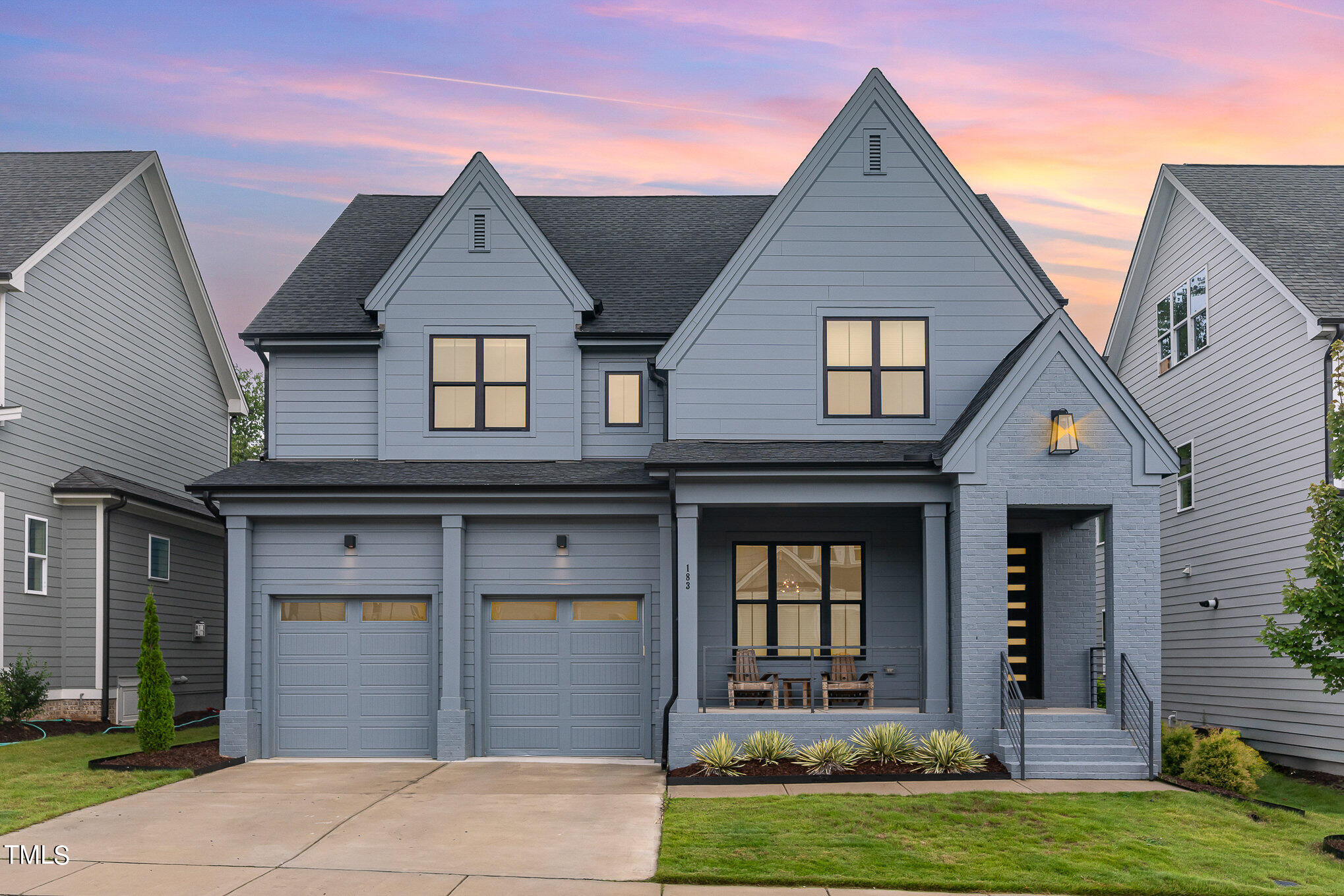 183 Post Oak Road Chapel Hill, NC 27516 - Photo 1 of 51 front view of a house