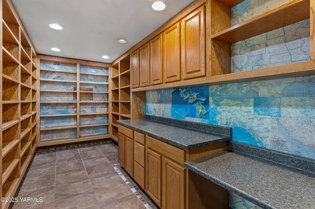 a view of storage and utility room