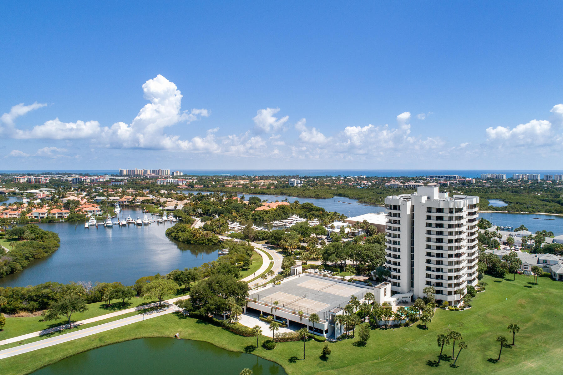 3322 Casseekey Island Road, Unit 604 Jupiter, FL 33477 - Photo 53 of 55 Soutporte Aerial I