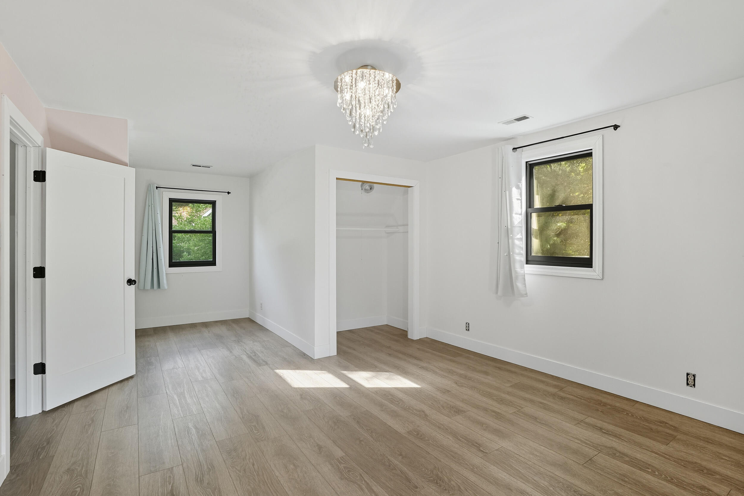 450 East Greening Road Chesterton, IN 46304 - Photo 20 of 56 wooden floor in an empty room with a window