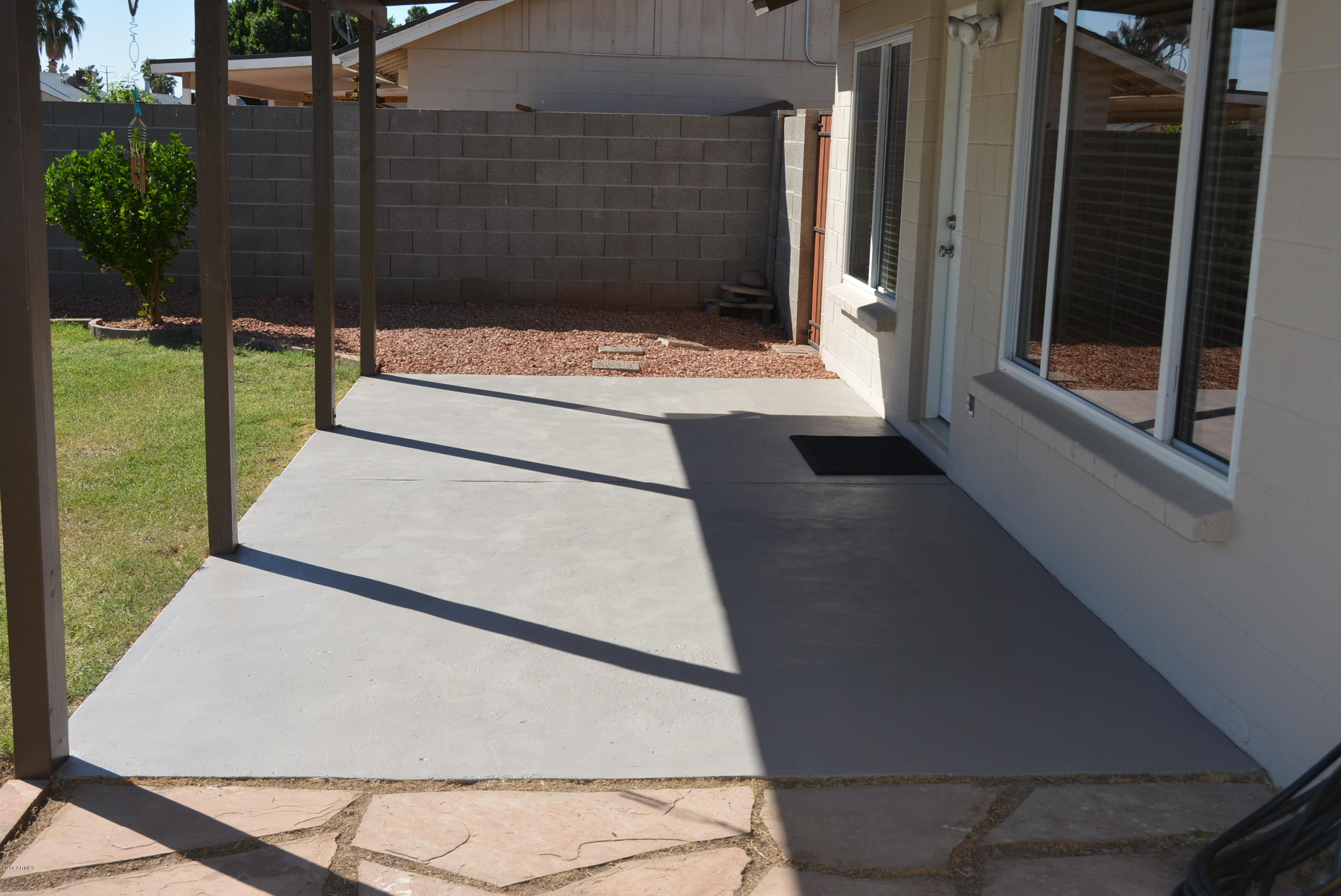 6315 Casper Road Mesa, AZ 85205 - Photo 20 of 21 covered patio, newly painted concrete