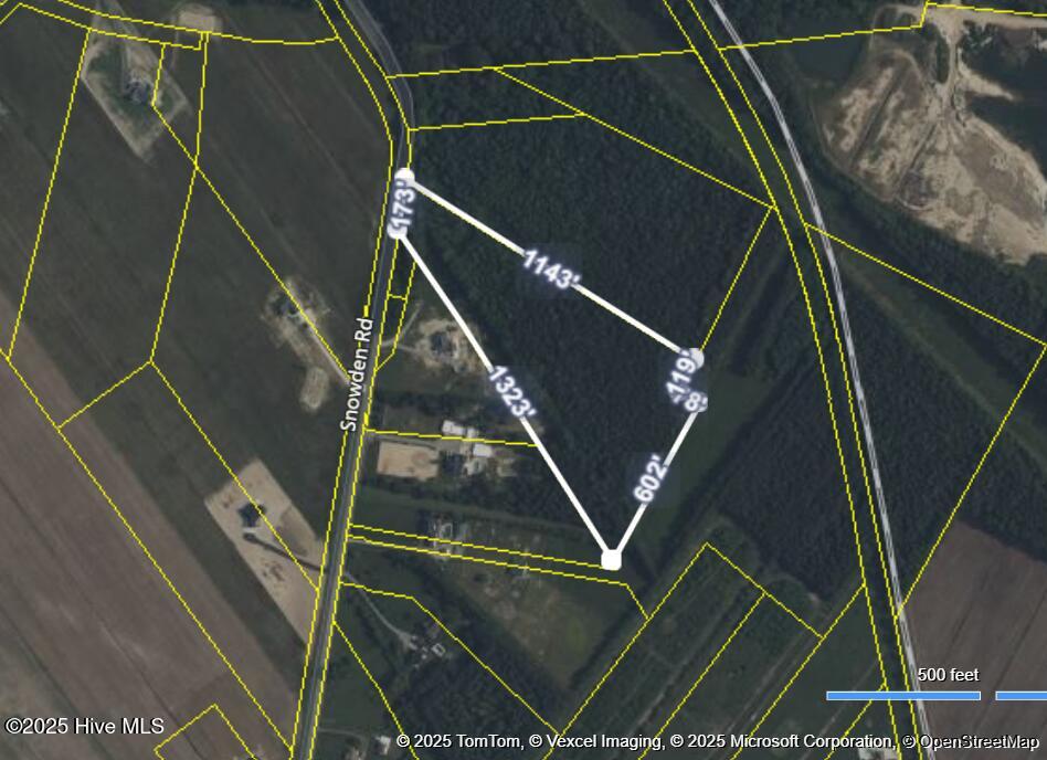 0 Snowden Road Moyock, NC 27958 - Photo 2 of 2 Lot Dimensions from CRS Tax Suite