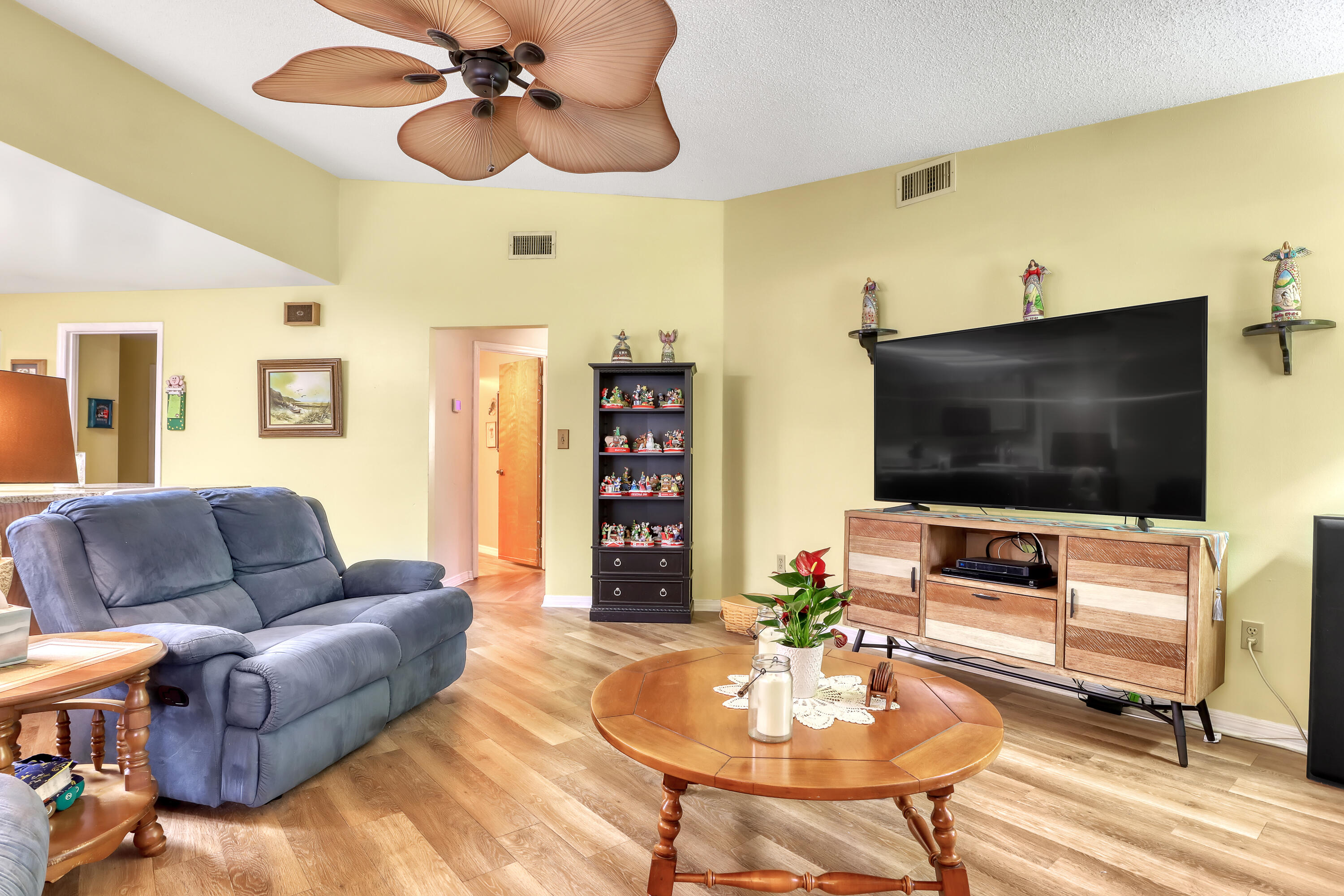 2160 Winston Drive Cocoa, FL 32926 - Photo 21 of 52 a living room with furniture and a flat screen tv