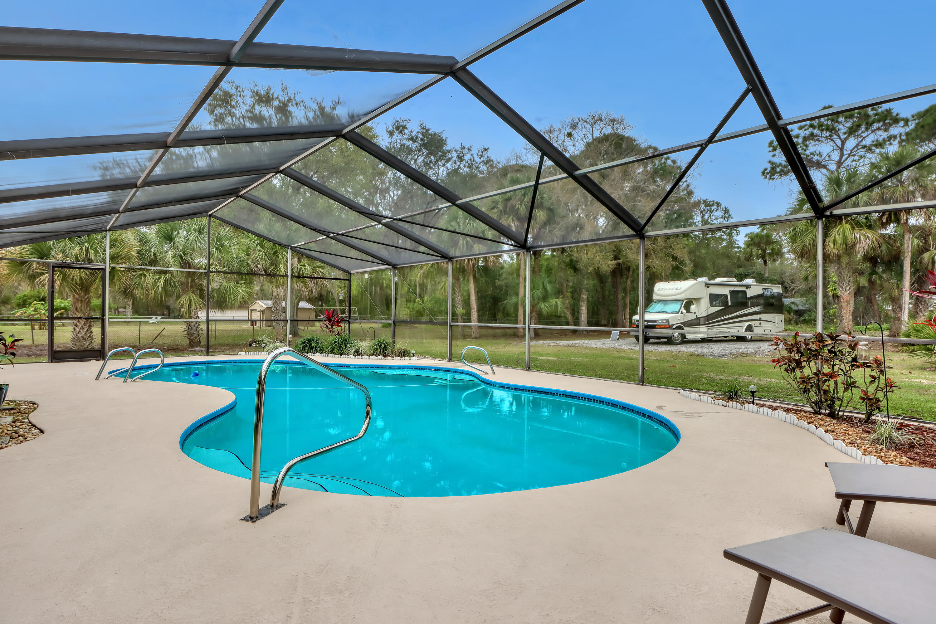 2160 Winston Drive Cocoa, FL 32926 - Photo 41 of 52 a view of outdoor space with swimming pool