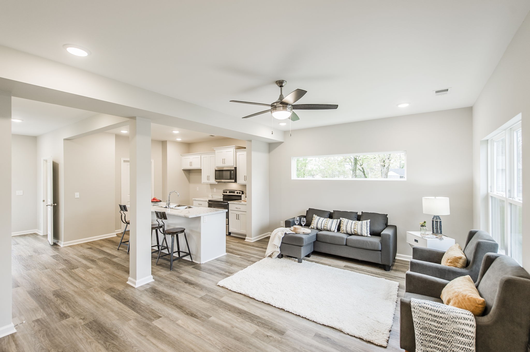 612 18th Avenue West Springfield, TN 37172 - Photo 28 of 29 This house has a very open floor plan! Look at those beautiful laminate floors