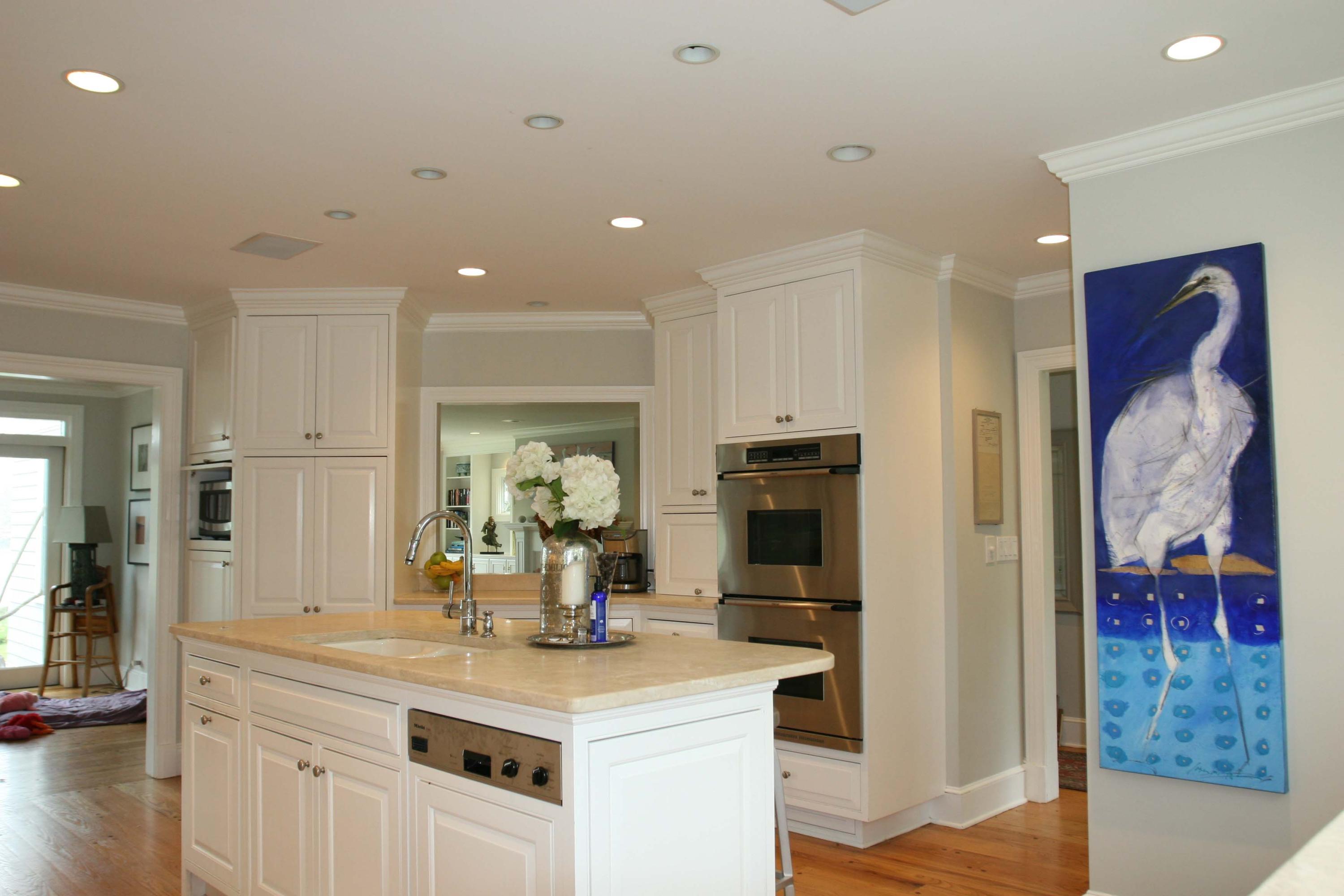 8 Nearwater Road Rowayton, CT 06853 - Photo 9 of 26 a kitchen with stainless steel appliances granite countertop a refrigerator and a sink