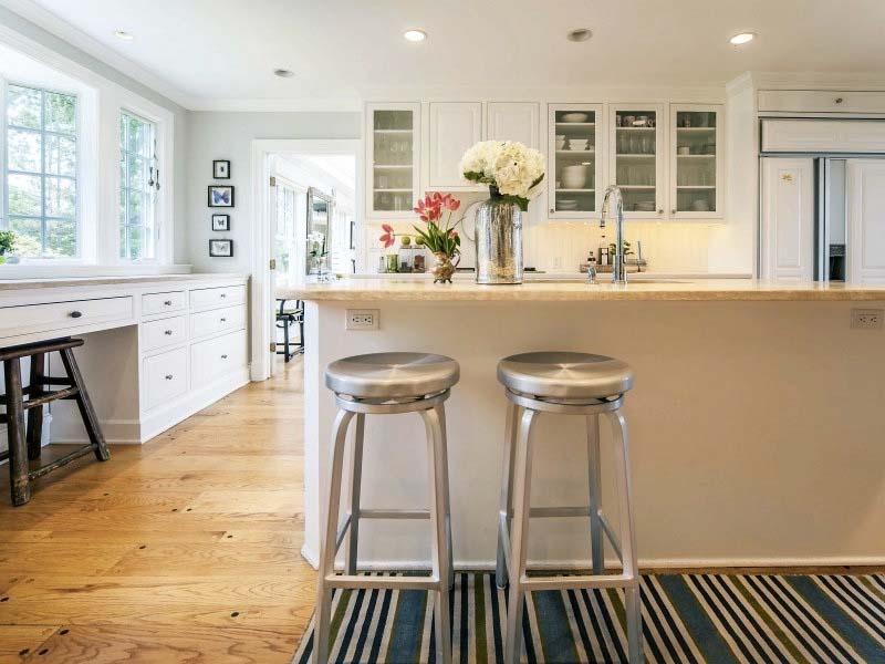 8 Nearwater Road Rowayton, CT 06853 - Photo 10 of 26 a kitchen with stainless steel appliances a sink and cabinets