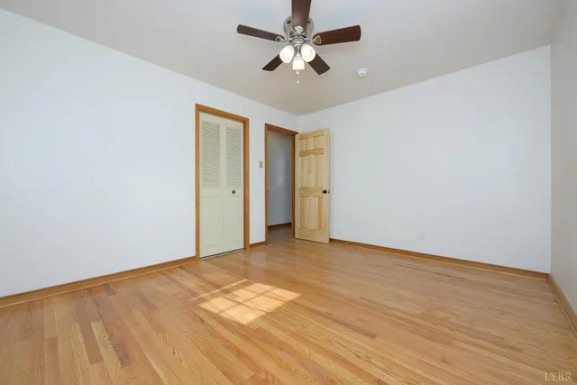 wooden floor in an empty room