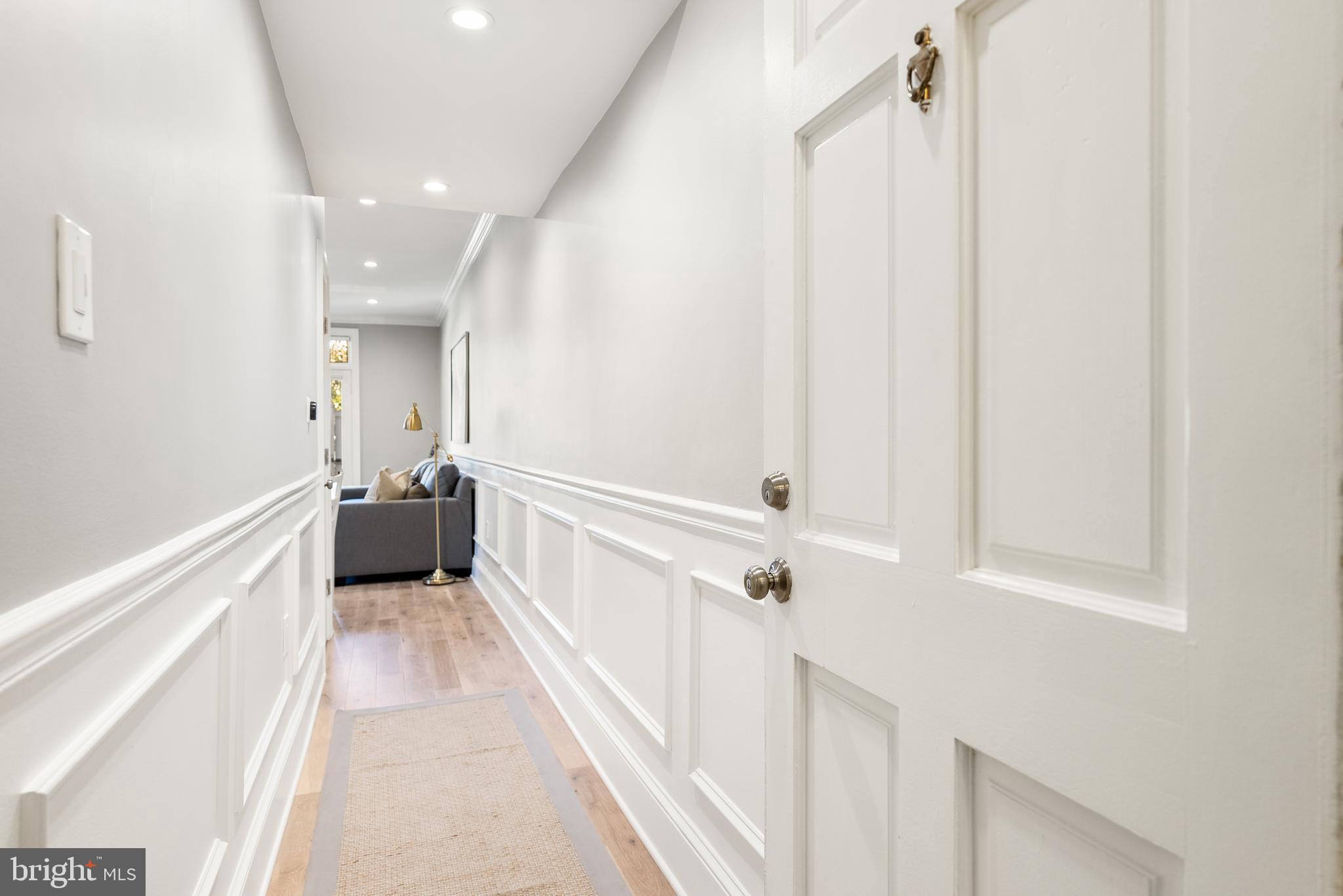 3237 N Street Northwest, Unit 16 Washington, DC 20007 - Photo 2 of 16 a view of a hallway with closet