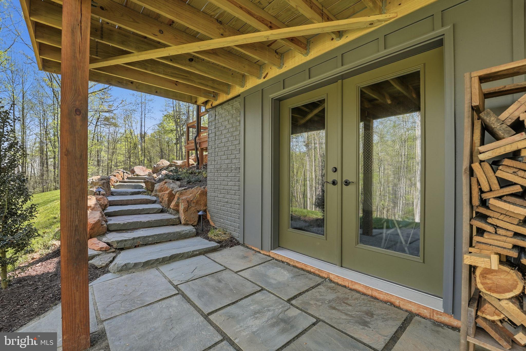 677 Weaver Hollow Road Banco, VA 22711 - Photo 7 of 34 Lower patio